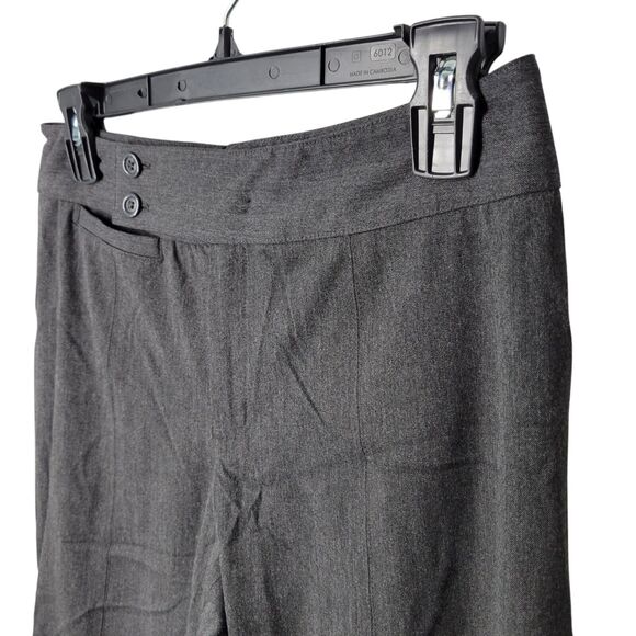 Nine West Womens Size 28? Petite Gray Solid Dress Pants - Picture 4 of 10